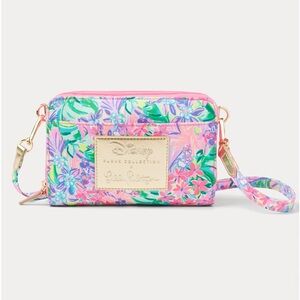 NWT Disney x Lilly Pulitzer Minnie & Daisy Tropical Crossbody Bag | Fantasyland